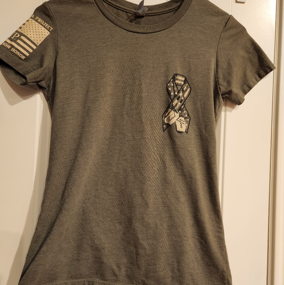 Til Valhalla "Thank The Troops" Tee
